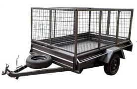 Hire a cage trailer