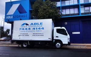 Moving truck rental
